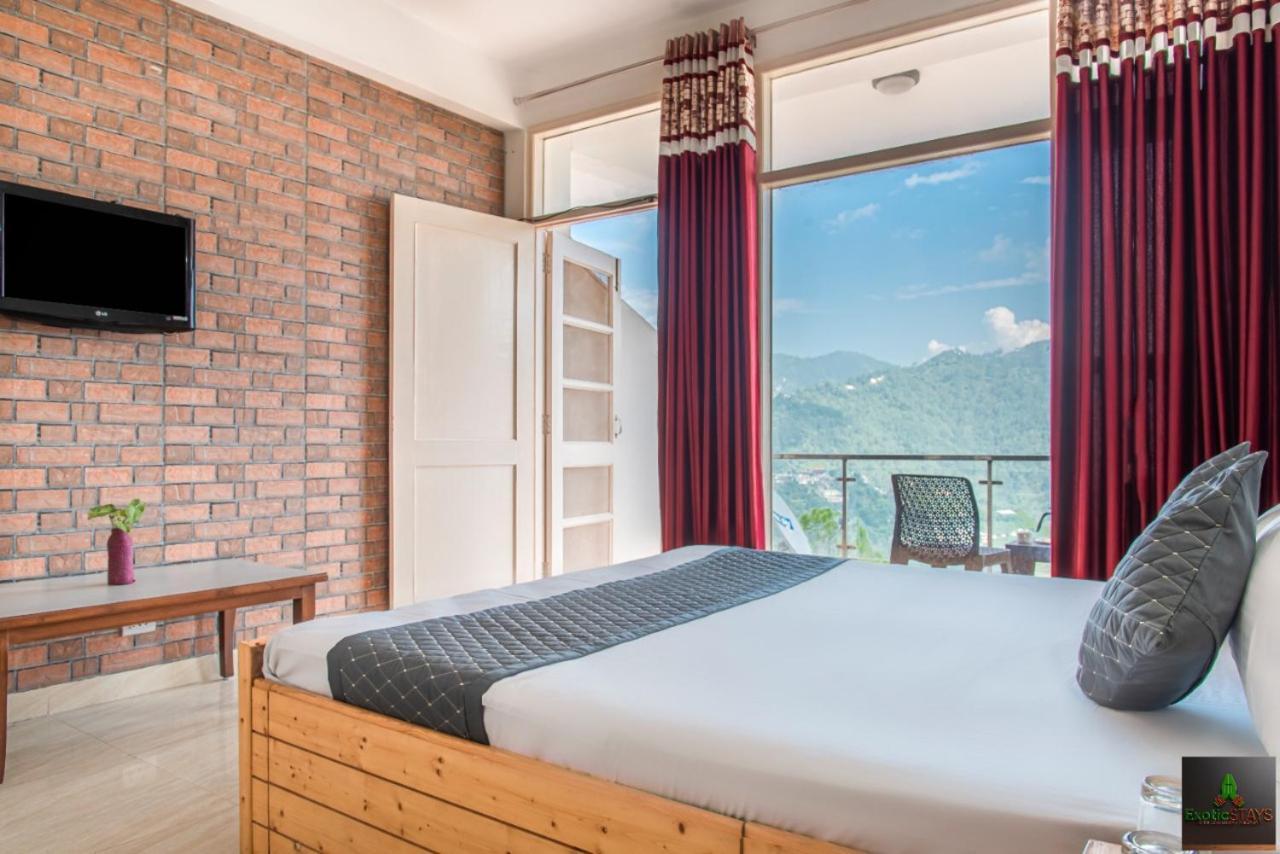 Mystic Kasauli I Pvt Balcony I Peacefull Area I Serviced Apt I By Exotic Stays Екстериор снимка